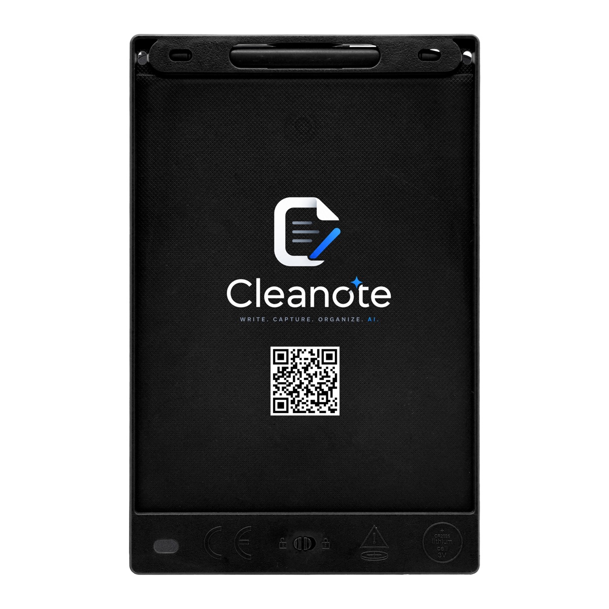 Cleanote writing tablet concept